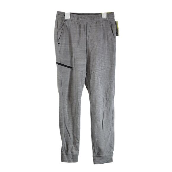 All in Motion Boys Zip Pocket Joggers, Gray, Size L (12/14), NWT - Picture 1 of 6